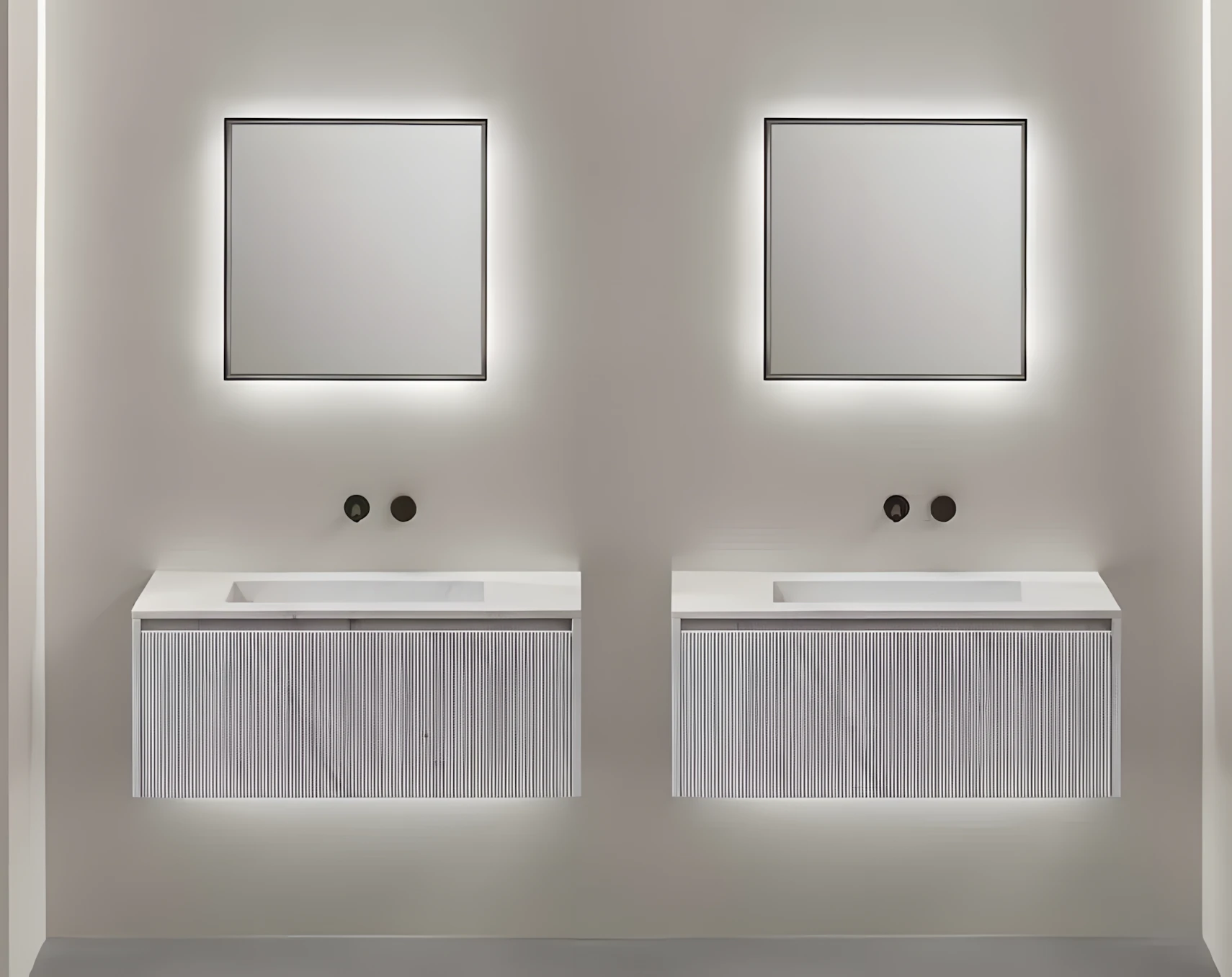 Piana Stone vanity by Antoniolupi